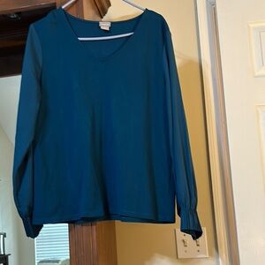 Chico's Deep Teal Blouse